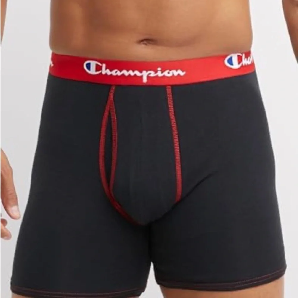NWT 3PK Champion Stretch Cotton Trunks LG
